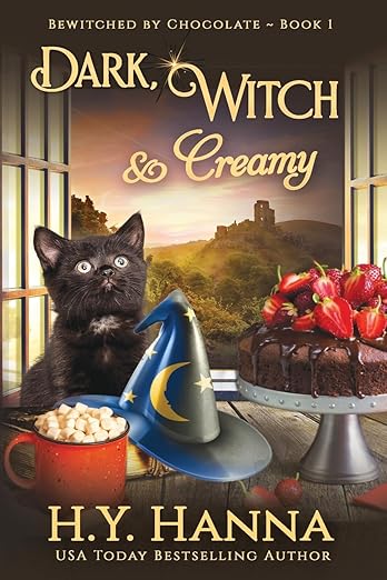 Dark, Witch & Creamy (LARGE PRINT): Bewitched By Chocolate Mysteries - Book 1