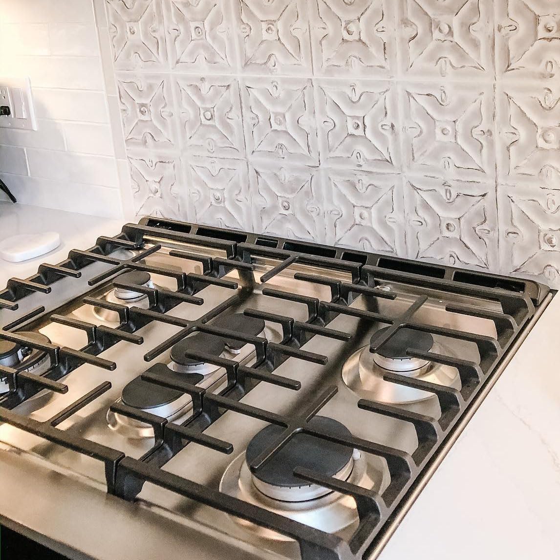 WB31X27150 Stove Grate Replacement Parts for GE Gas Stove JGBS66REKSS JGBS61RPSS PGB935YPFS, JXGRATE1 WB31X24737 General Electric Gas Range Burner Grate, Stove Surface Top Center Grate
