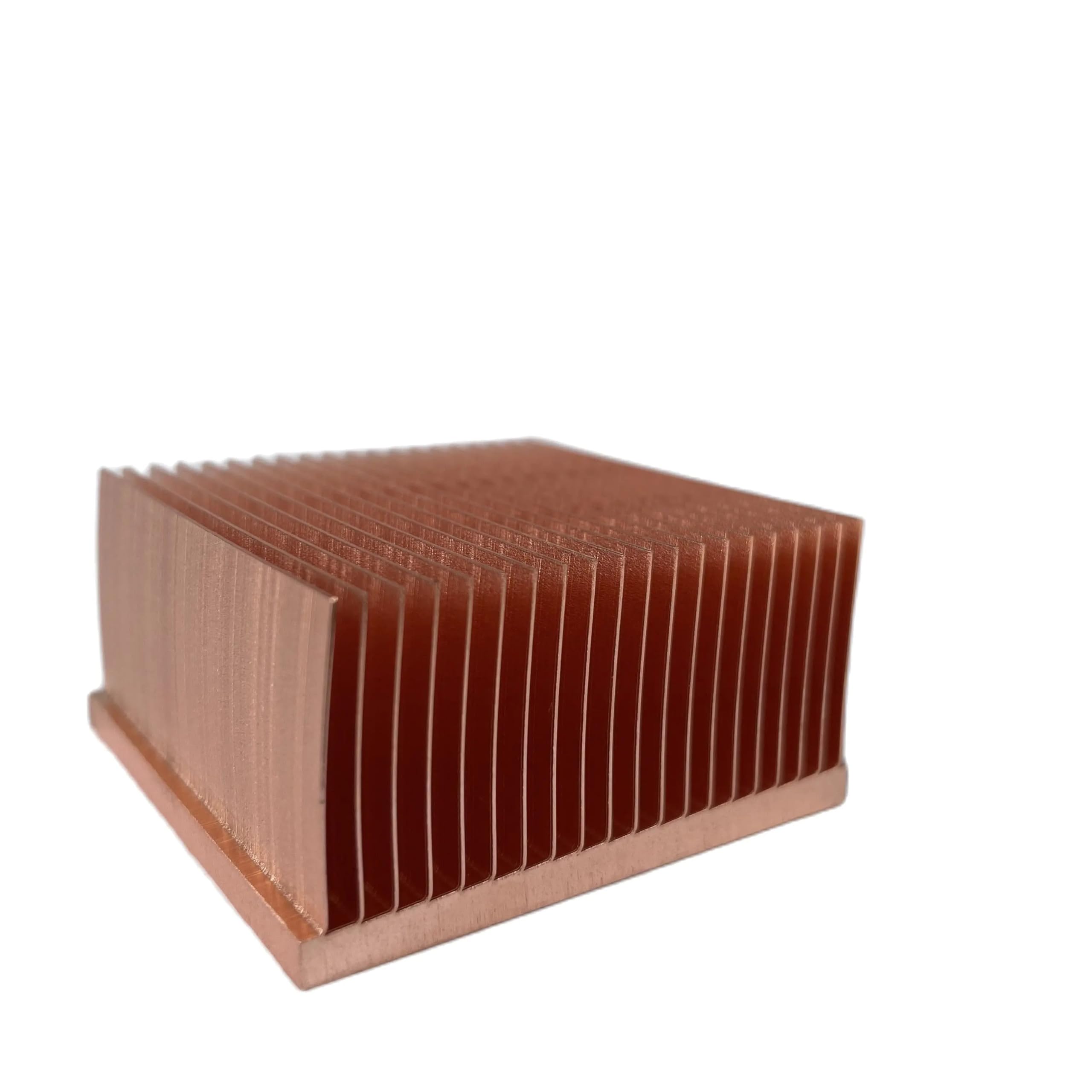 Dissipatore di calore fai da te 50x50x25mm in rame for computer industriali - Soluzione efficiente for radiatori