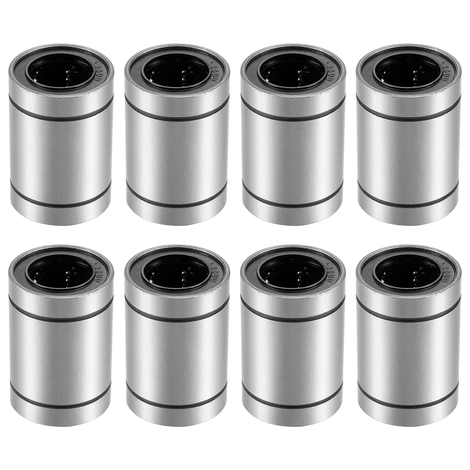 QUARKZMAN 8Pcs Cojinetes Lineales Lm25Uu Diámetro de 25mm Diámetro Exterior de 40mm Longitud de 59mm para Cnc Impresora 3D