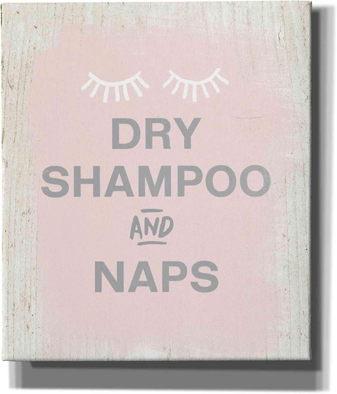 Epic Graffiti 'Dry Shampoo And Naps' by Linda Woods, Canvas Wall Art, 12"x16"
