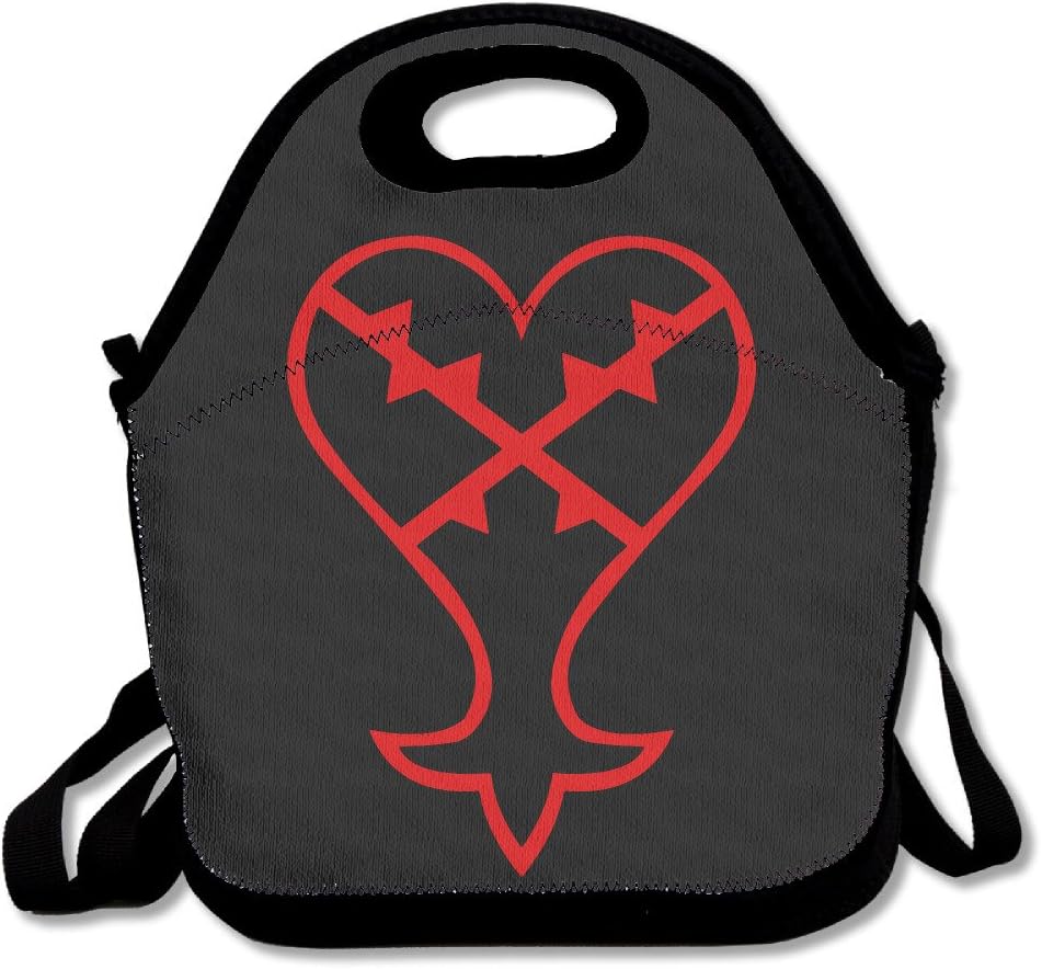 DSYBTV Lunch Bag Heartless Hires Lunch Tote Lunch Box For Women Men Kids With Adjustable Strap