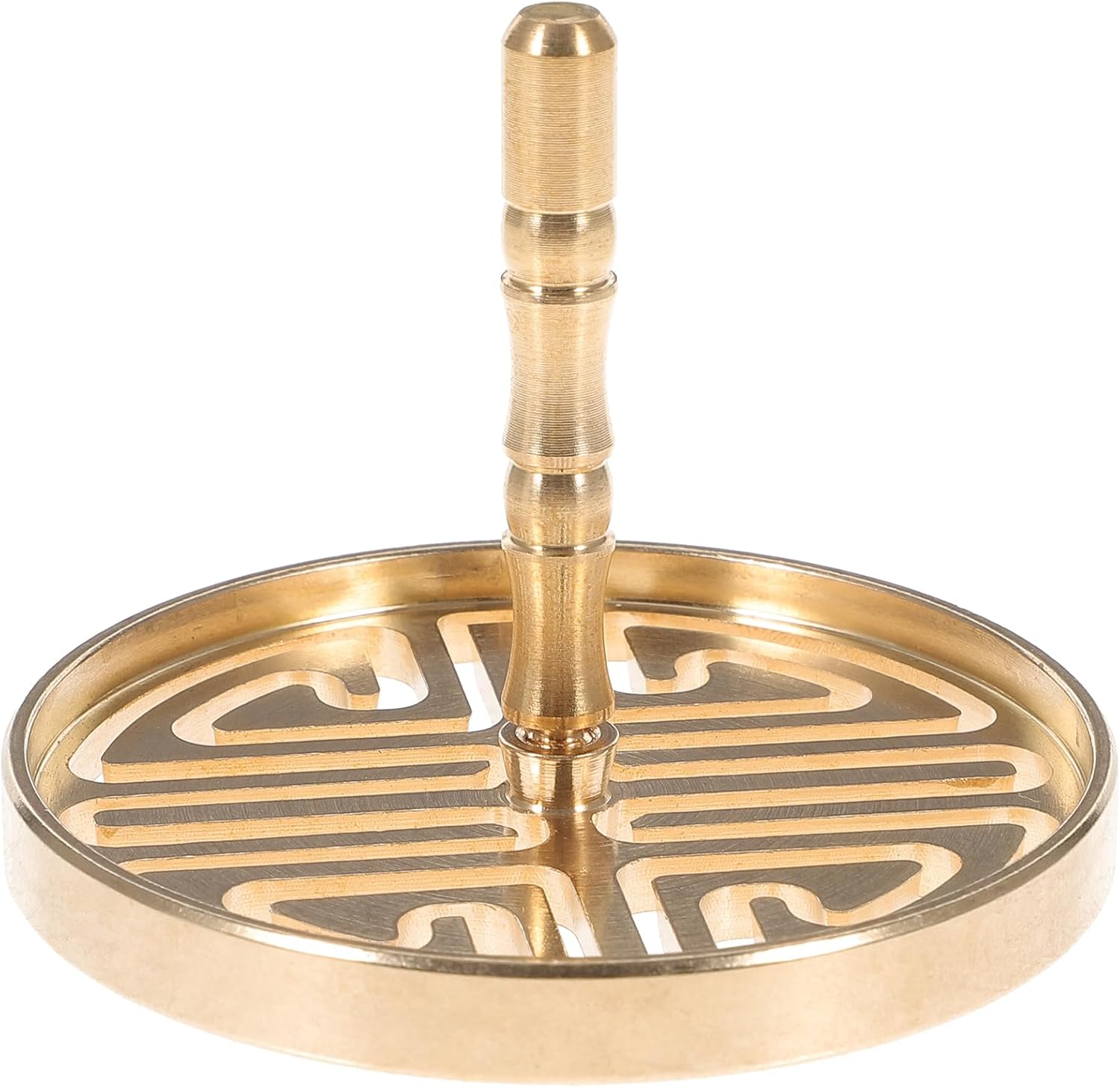 DOITOOL Incense Press Mold Tool 2.36X2.36X1.96In Brass Incense Ash Pressing Mold for DIY Cone Making Home Office Yoga Fragrance Accessories