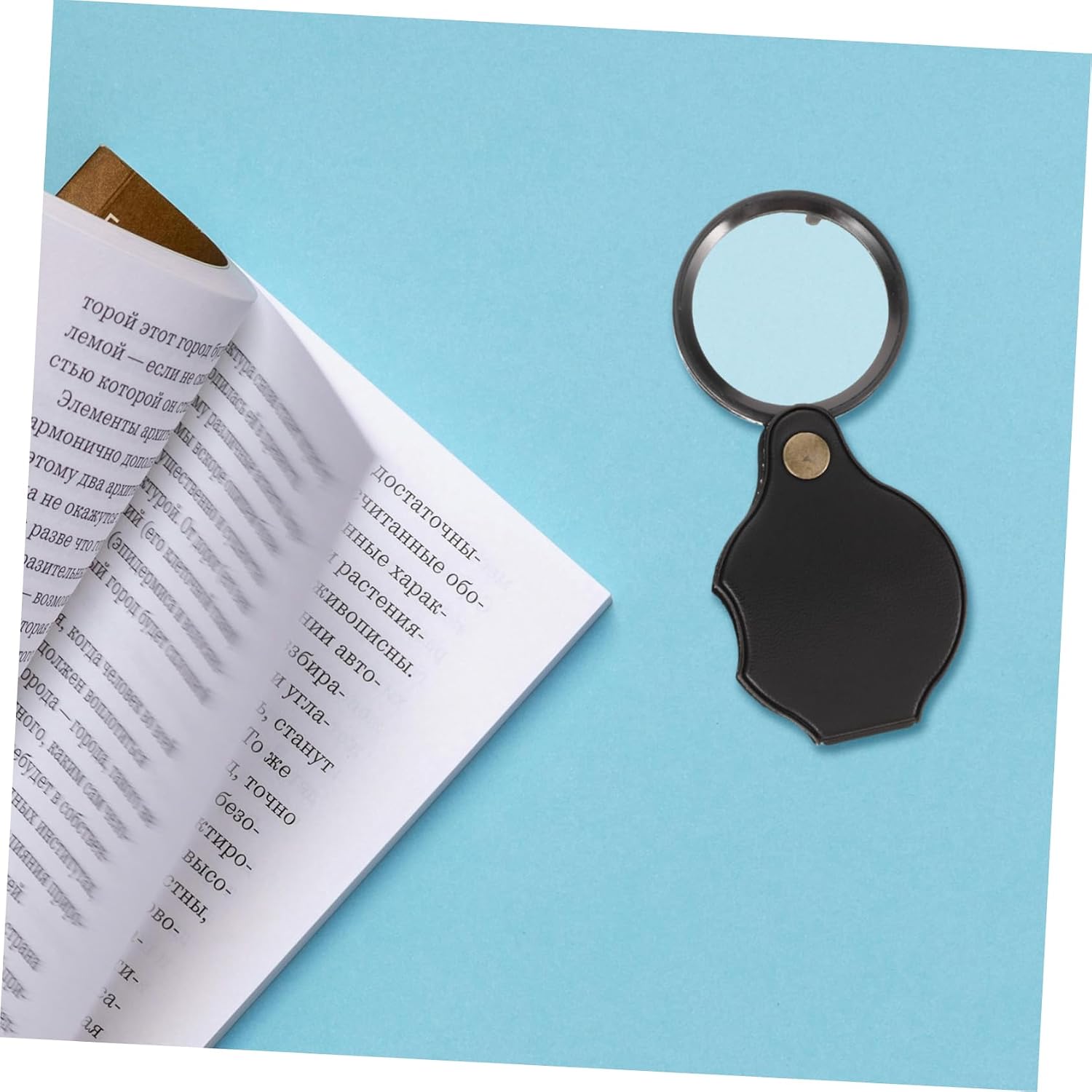 12pcs Magnifier Case for Jewelry Stamps and Hobbies Compact and Lightweight Tool for Close-up Inspection