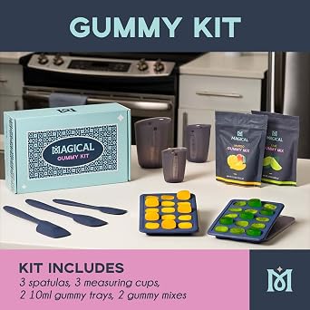 Magical Butter Gummy Mix & Mold Kit | No-Stick Candy Making Set