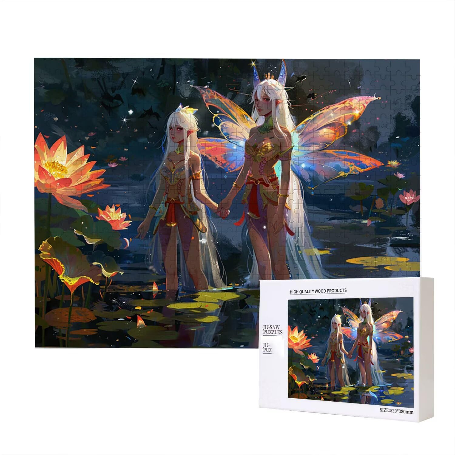 Jigsaw Puzzle, 6000 Pezzi Puzzle Classici, Le Ali Puzzle Rilassamento Intelligence, Mpossibile Difficile Puzzle Impegnativo per Adulti Puzzle Gioco Familiare, Regalo per Amore Amico Donnafr0-1208