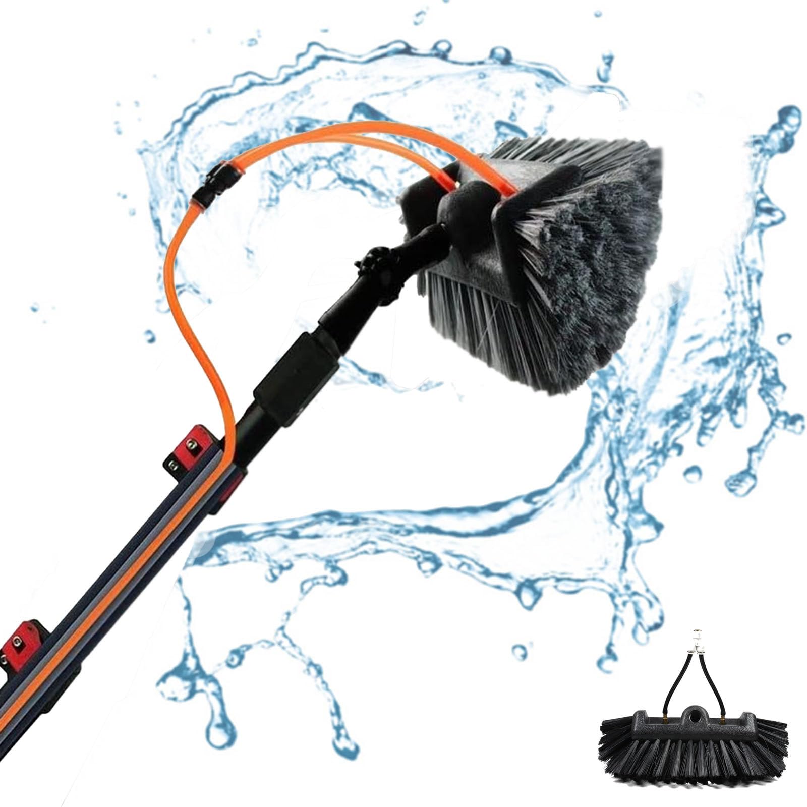 Baguette d'eau de nettoyage de vitres pour entretenir facilement sa véranda en hauteur