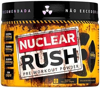Nuclear Rush Pré-treino (100g) - Sabor Yellow Grape, Body Action