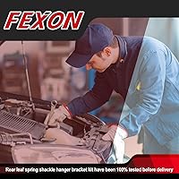 Vista 6 de Kit de reparación de soportes de abrazaderas de muelles traseros para Ford Ranger 1986-2011 Mazda B2300 B3000 B400 1994-2010 M-azda B2500 1998-2001