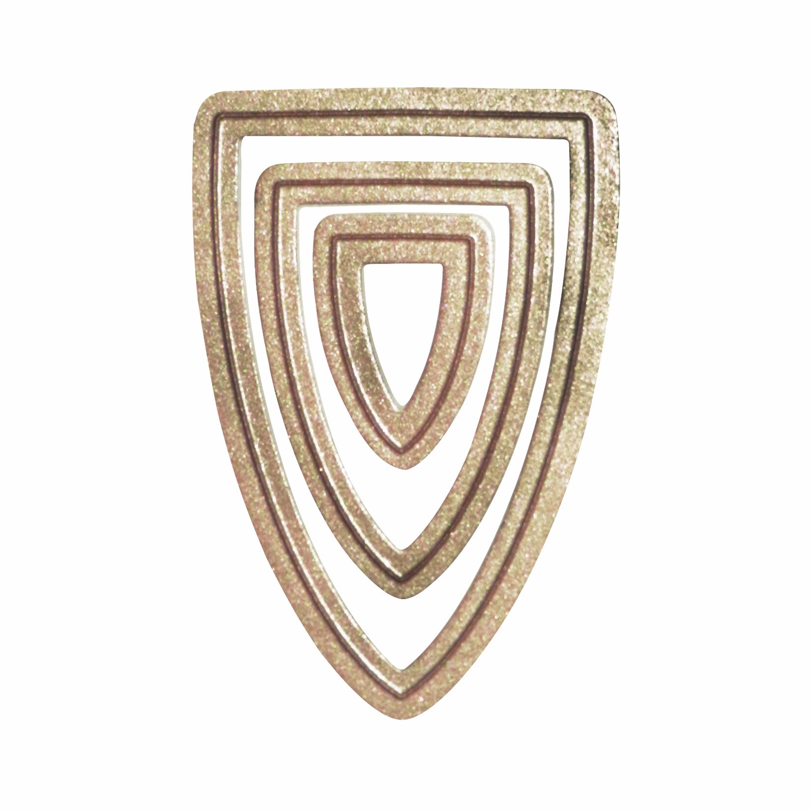 Spellbinders Beige Bezel Spellbinder Paper Arts Shields One Die Template