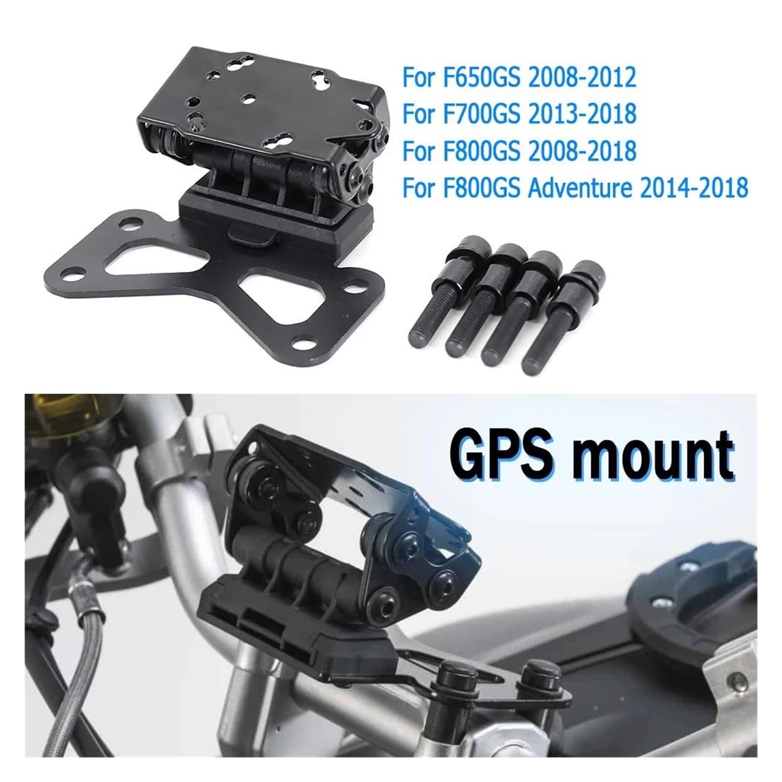 Supporto Per Navigatore/smartphone Con Porta USB Per Moto Per F650GS F700GS F800GS(Style B and C)