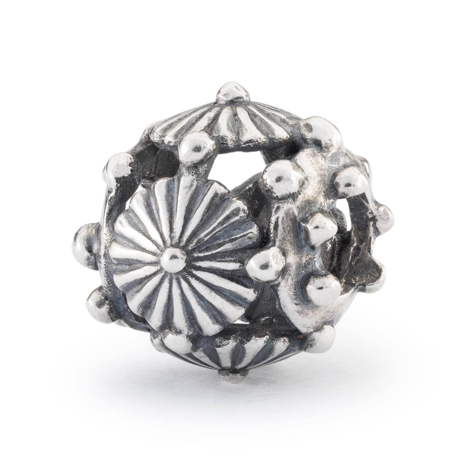 Cuenta de plata TAGBE-10266 de Trollbeads para pulseras modulares 5