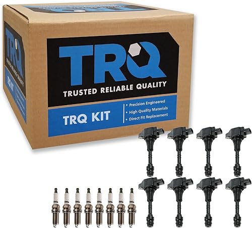 Miniatura 122 de TRQ Kit de bobina de encendido y bujía Iridium 12 piezas compatible con Ford Explorer 2020-2021 Police Interceptor Utility Lincoln Aviator con V6