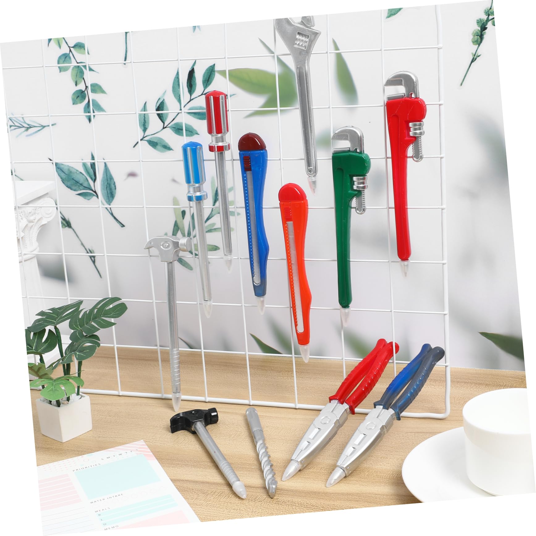 HOMSFOU 3 Series Bolígrafos De Novedad Herramienta Miniatura Pack De Tinta De Accesorios De Oficina Y Prácticos Notas Y Escritura Diaria 12 Piezas X 3