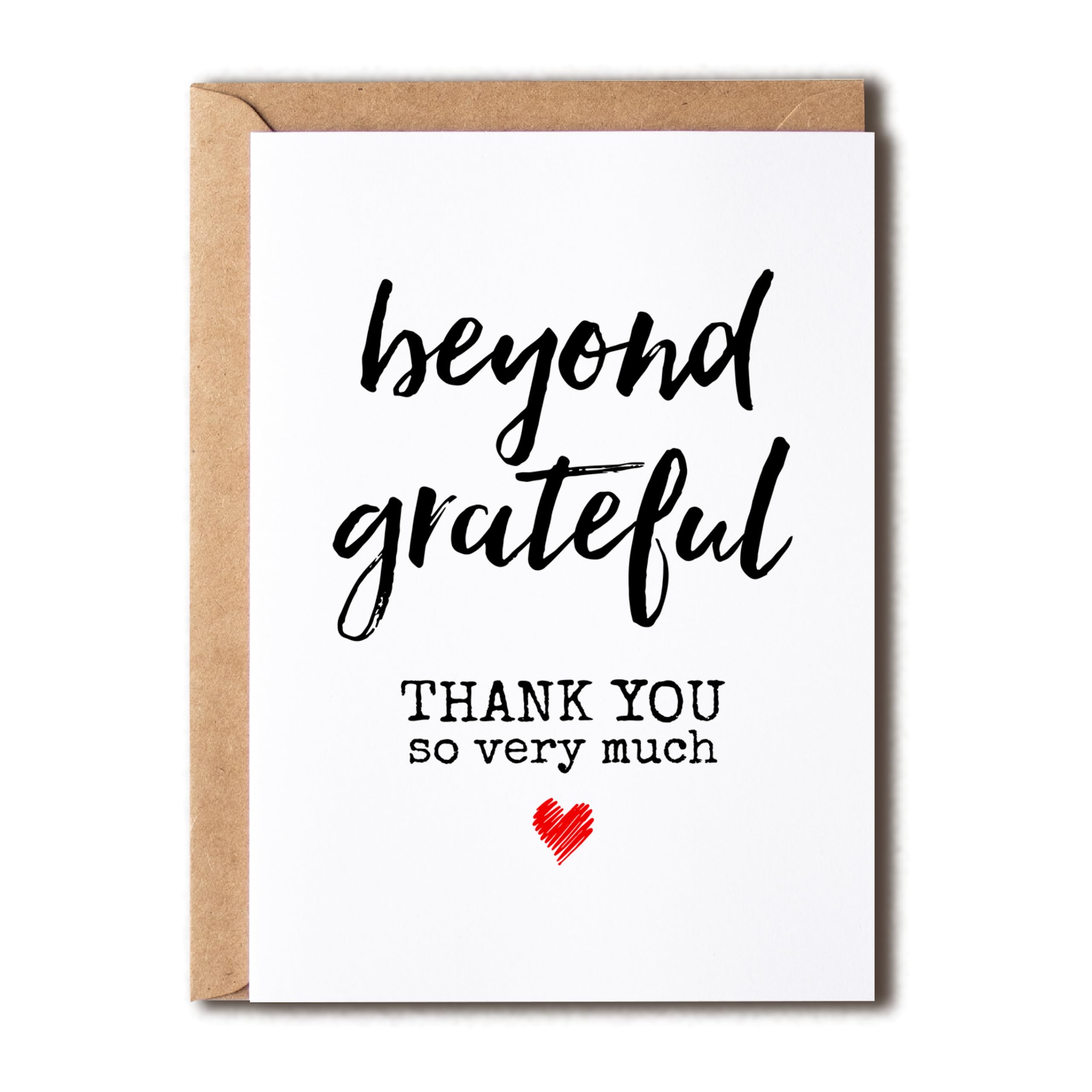 Amazon.com : NTVShop Beyond Grateful Card - Gratitude Card