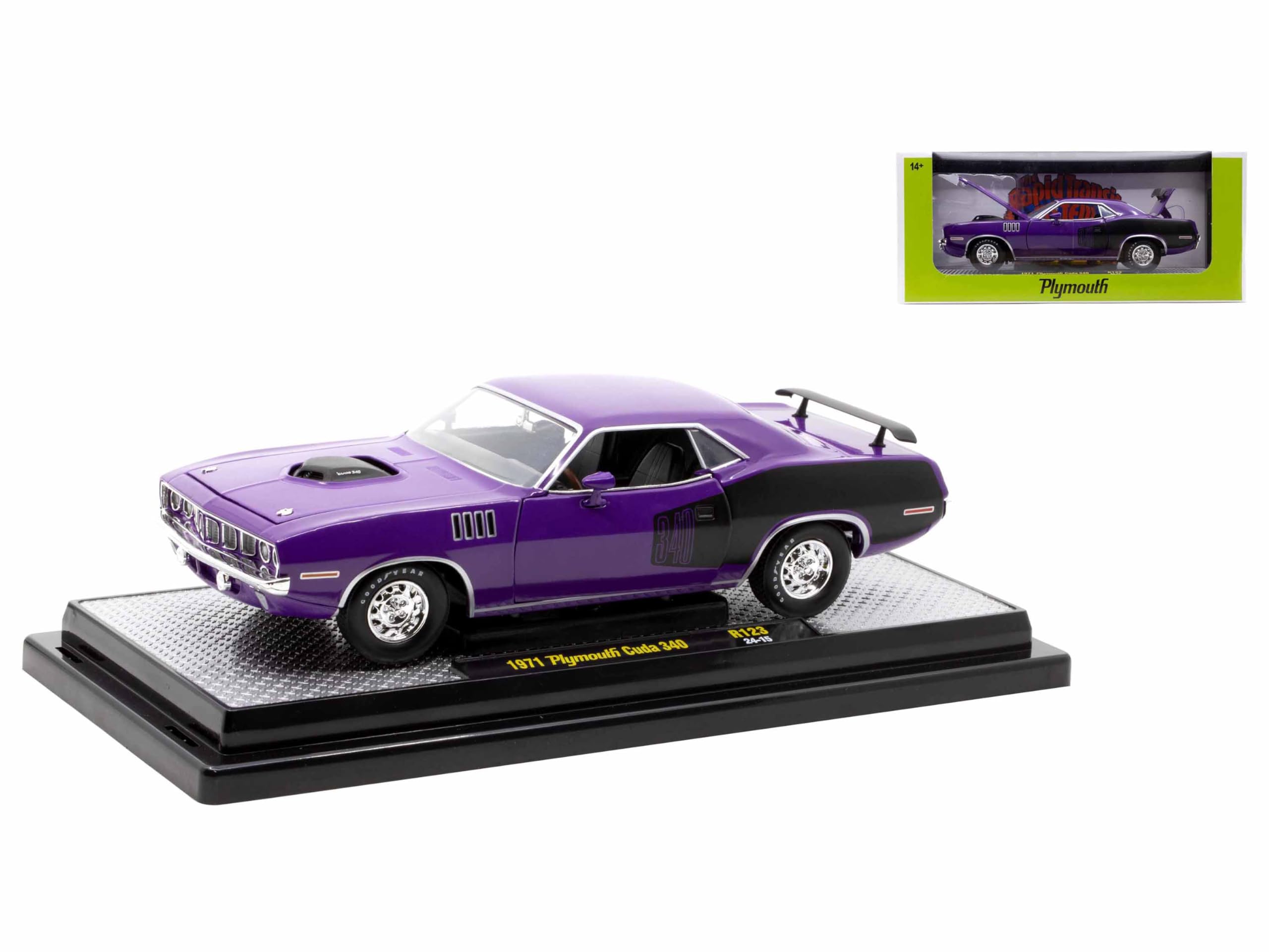 Amazon.com: 1971 340 Purple with Black Limited Edition to