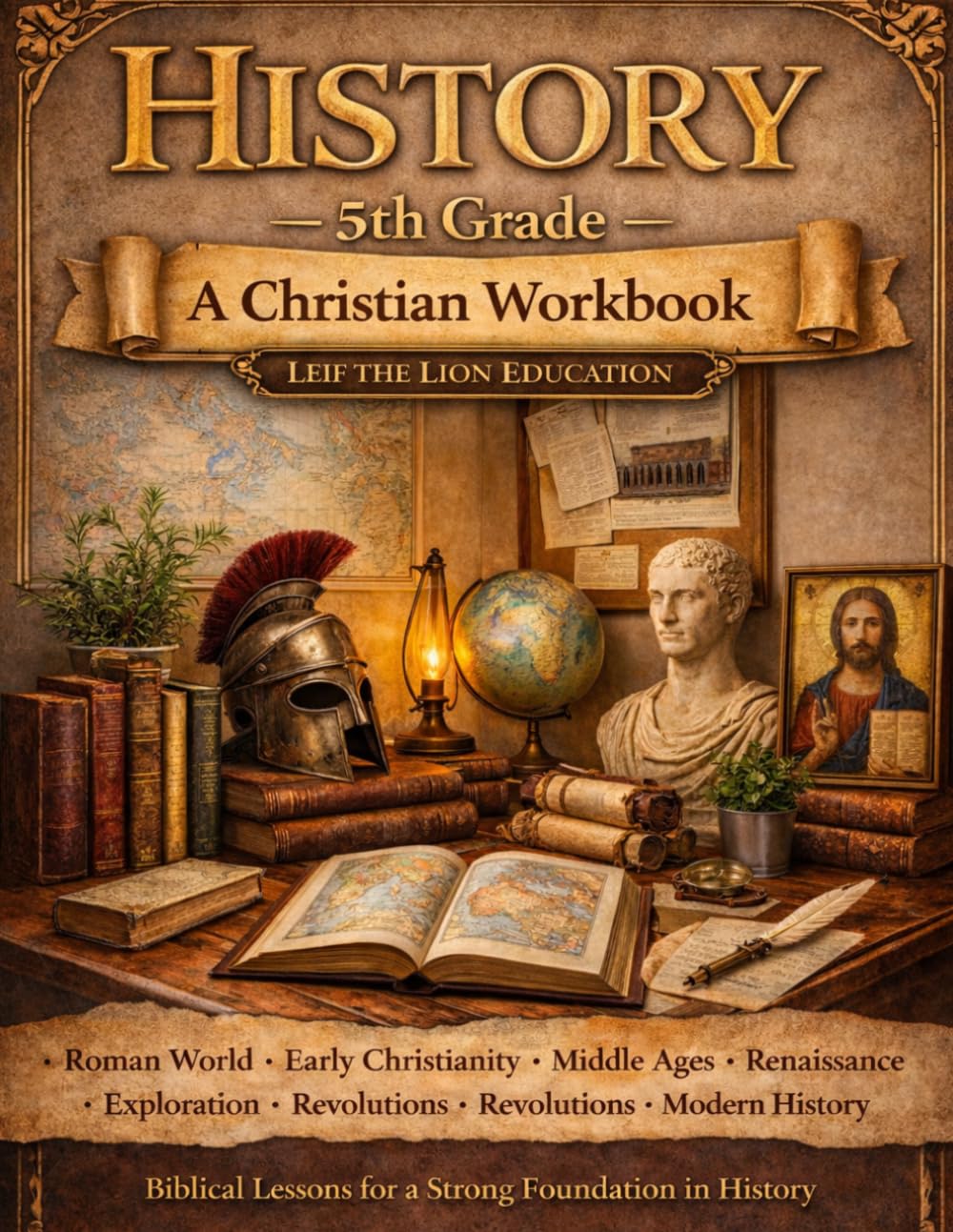 5th Grade History: A Christian Homeschool Workbook (History Workbooks)