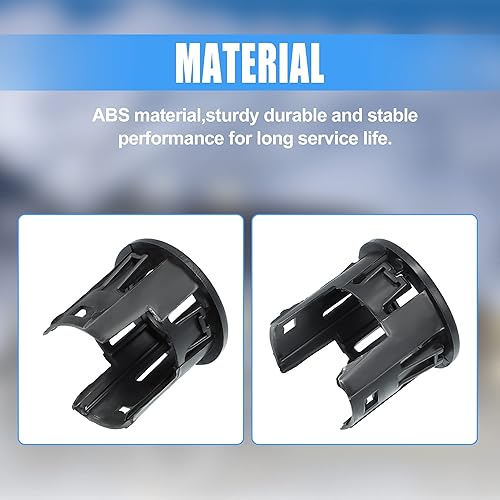 Miniatura 7 de X AUTOHAUX 4 biseles de sensor de asistencia de estacionamiento para parachoques delantero o trasero para Dodge para Ram 1500 2014-2018 Soporte de