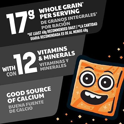 Miniatura 6 de Cinnamon Toast Crunch Loaded Cereal, cereal de azúcar de canela con relleno de crema de vainilla con sabor artificial, hecho con grano entero,
