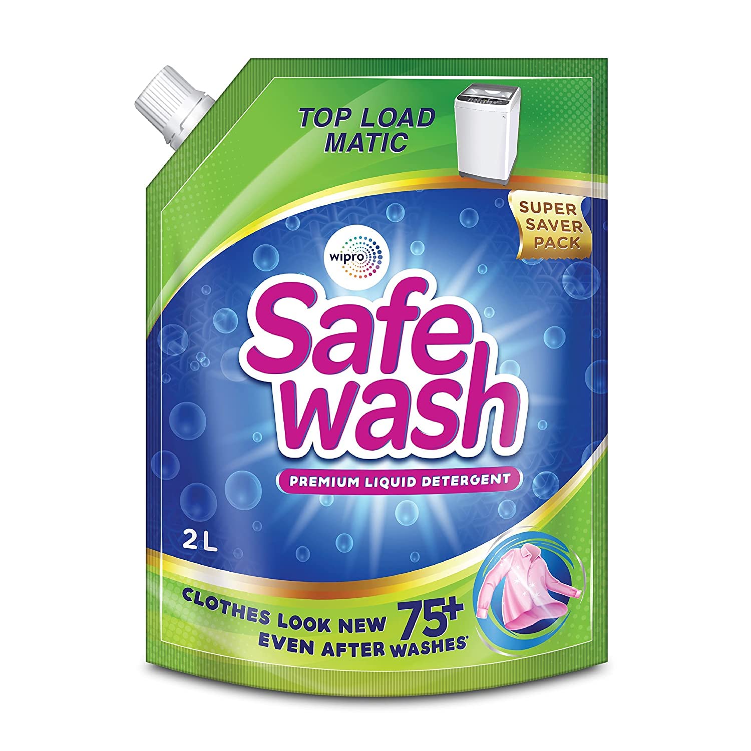 Safewash Matic Premium Liquid Detergent Top Load 2L Amazon.in Health