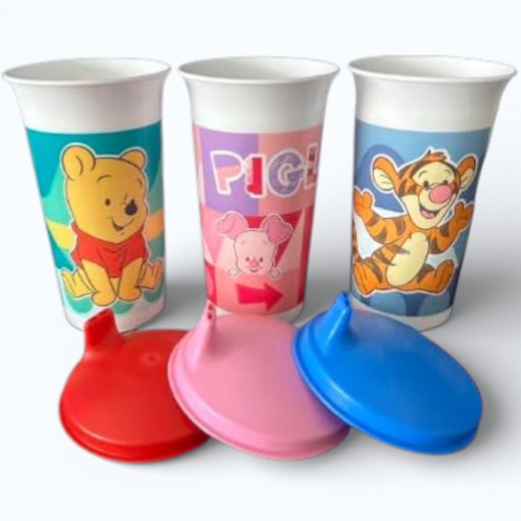 Gobelets Tupperware Bell étanches anti-renversement lot de 3 coloris