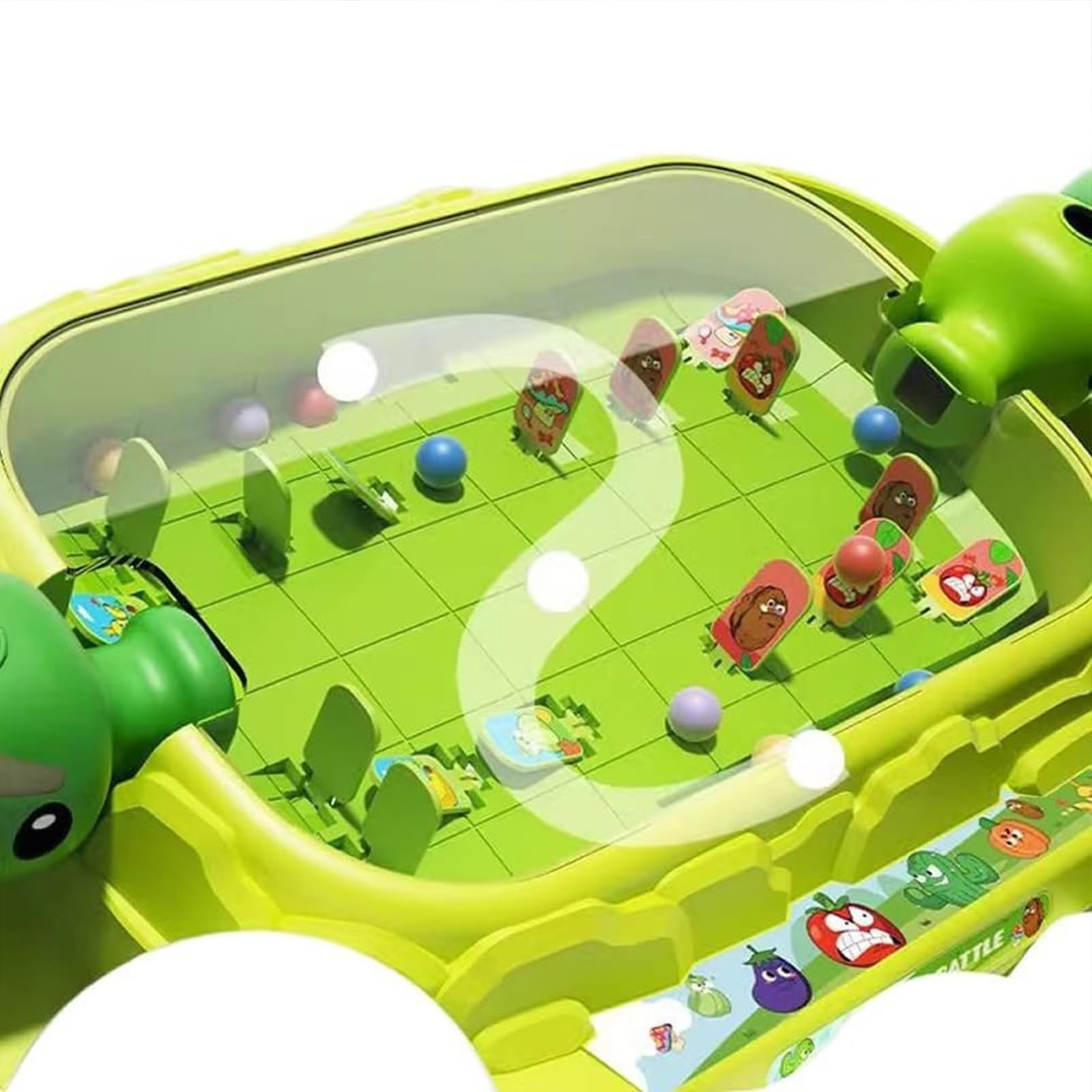Flipper pour Enfants, Jeu de Bataille de Dinosaure P-inball, Jeu de Flipper Excitant, Jouet éducatif pour Le développement des compétences motrices Fines, divertisse Shooter + 60 Rounds + Battle Disc