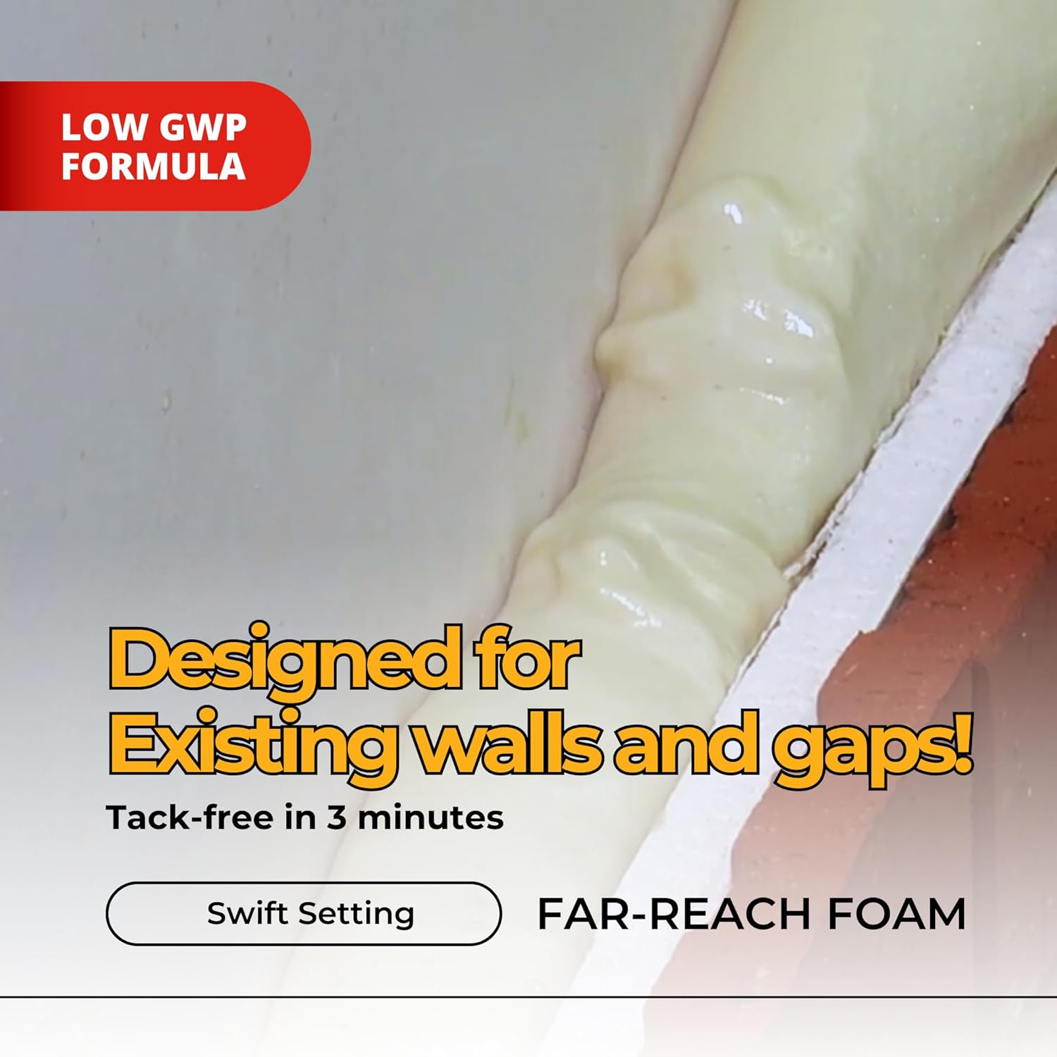 Vega Bond V200 SR Closed Cell Spray Foam Insulation Kit, Slow Rise Injection Foam for Enclosed Wall Cavities, Covers up to 200 Board Feet (V200sr-200 BF Coverage)