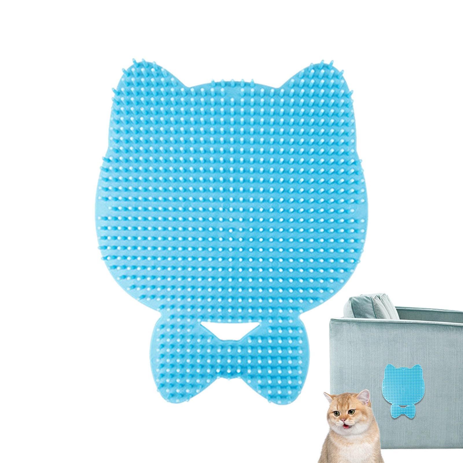 Katzeneckenbürste | Katzen-Wandkratzer, Wandecken-Kratzkamm | Wall Corner Groomers Weiche Fellpflegebürste, Katzenmassagekämme für Katzen mit kurzem, langem