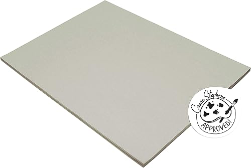 Pacon Tru-Ray cartulina para bricolaje, Gris