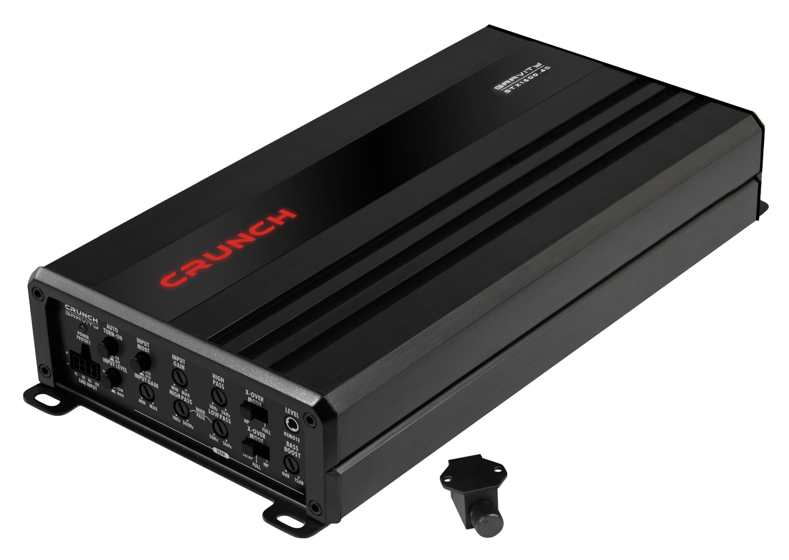CRUNCH GTX1600.4D - Class D Digital 4-kanałowy wzmacniacz o mocy 1600 W max | Gravity MINI AMPLIFIERS | CRUNCH Car Audio Unlimited