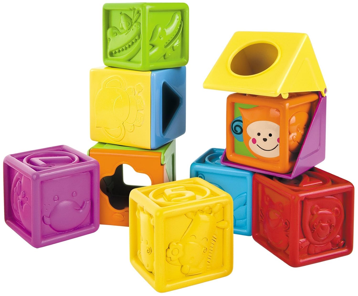 B Kids Soft Peek a Boo Block