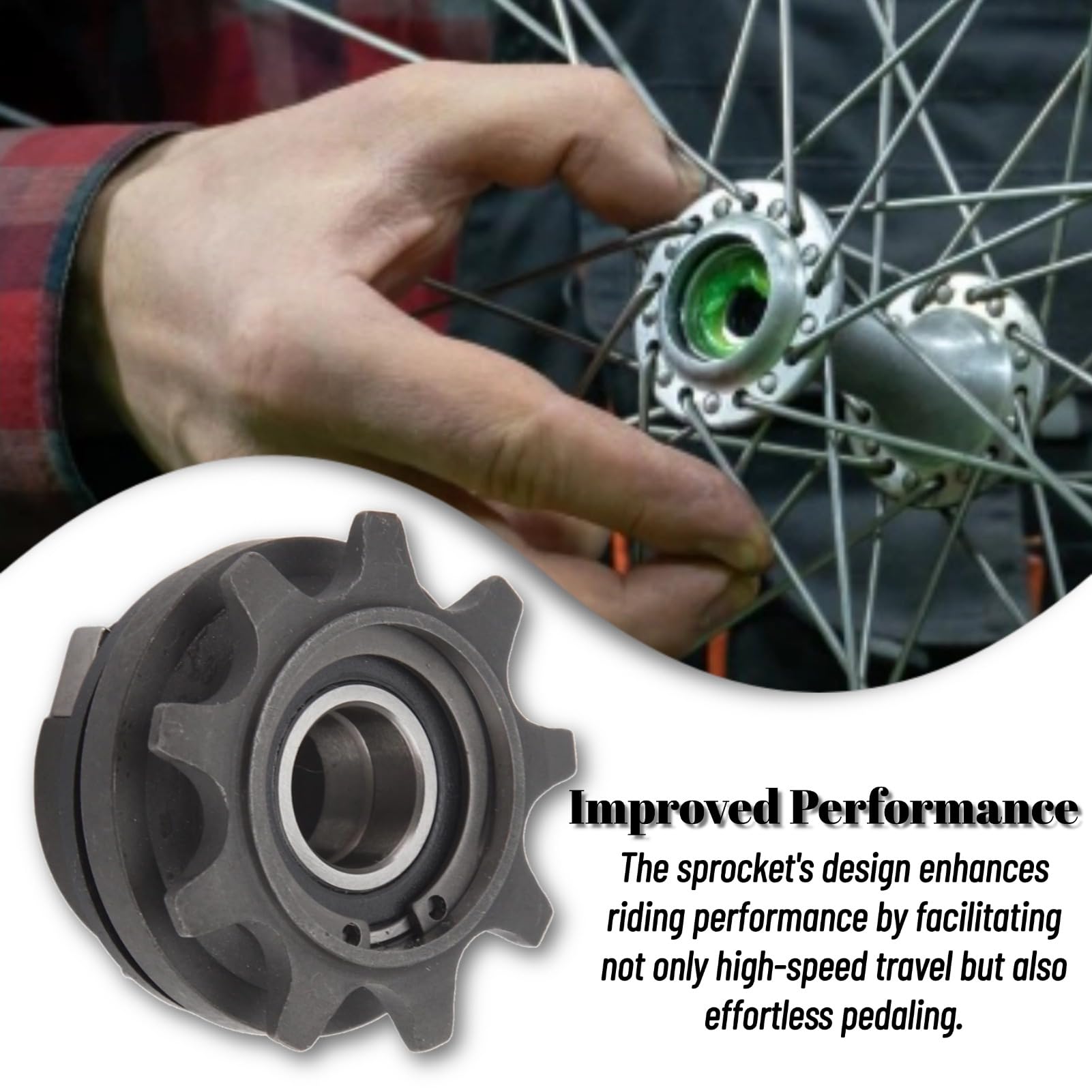 Amazon.com : Cycling Freewheel, 9T 12mm Refit Single Speed Cog