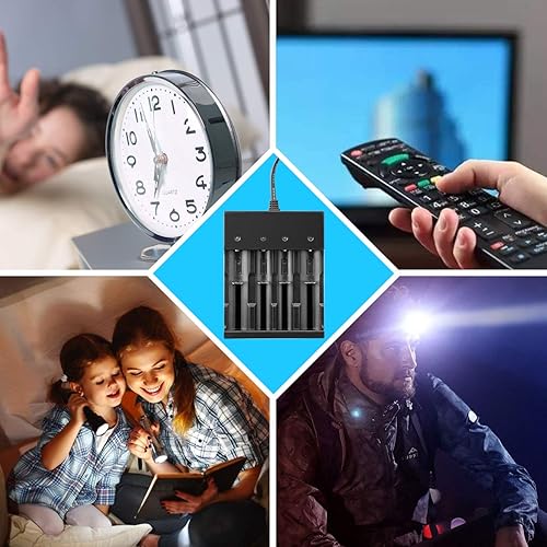 Miniatura 7 de Linterna táctica LED brillante con 5 modos y función de memoria, cargador de batería de litio 18650, linternas recargables para campamento,