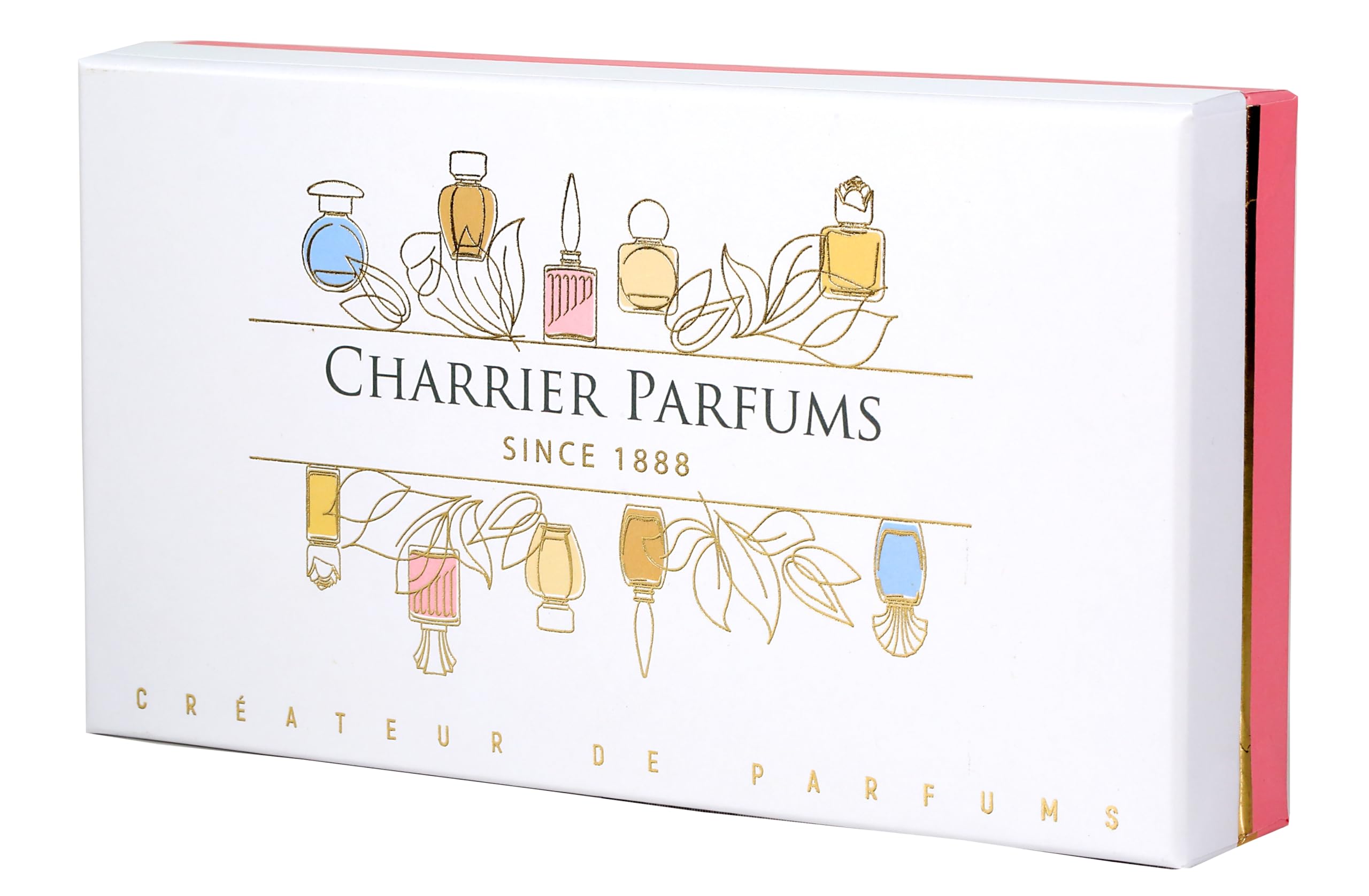 Charrier Parfums Collection Précieuse 10 Eaux de Parfum Miniatures Total 58,8 ml