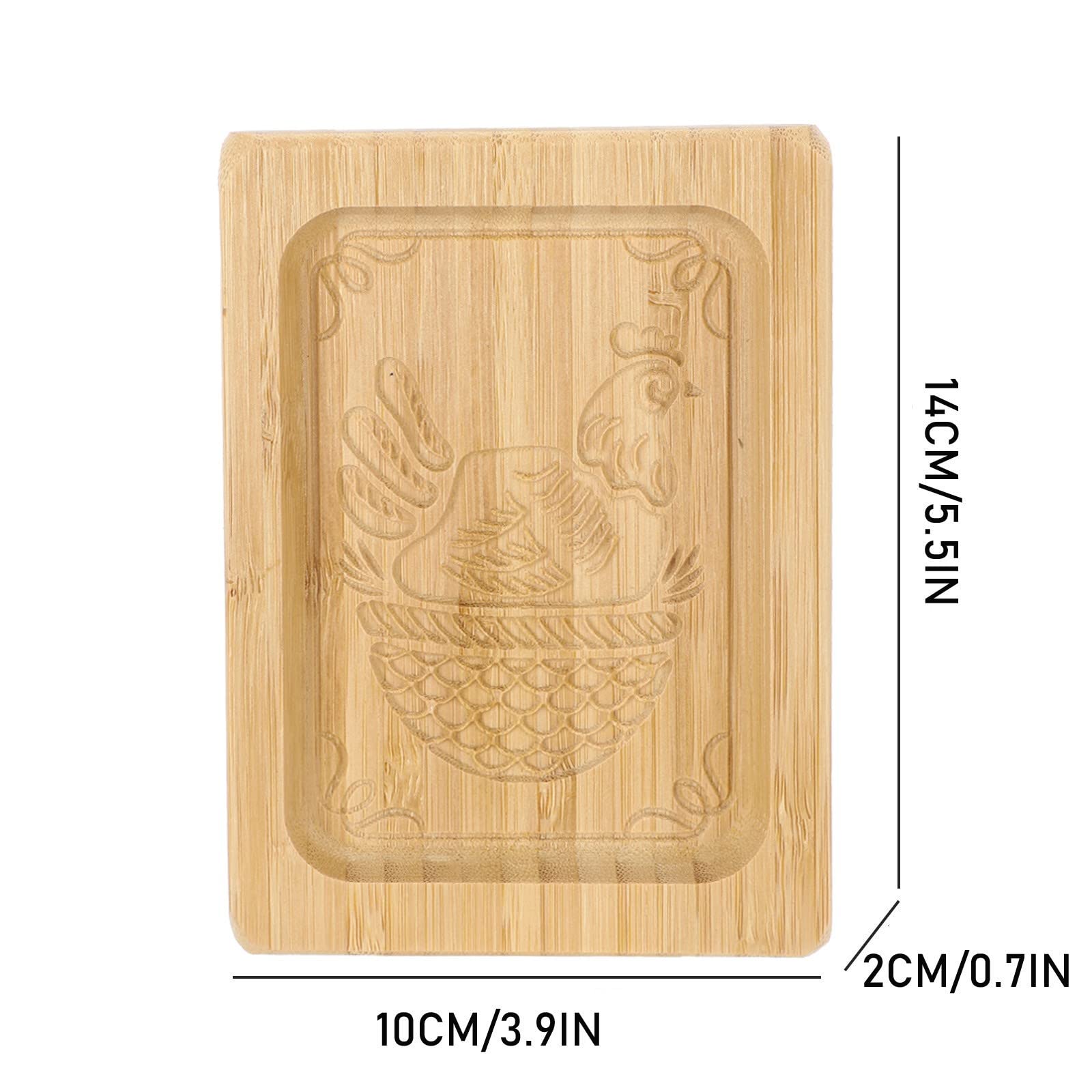 Keksausstecher, Keksformen aus Holz, Kekse, Haustier-Snackform, Push-Typ-Keks, 3D-Tierbild-Design, Keksform, geeignet for Backen