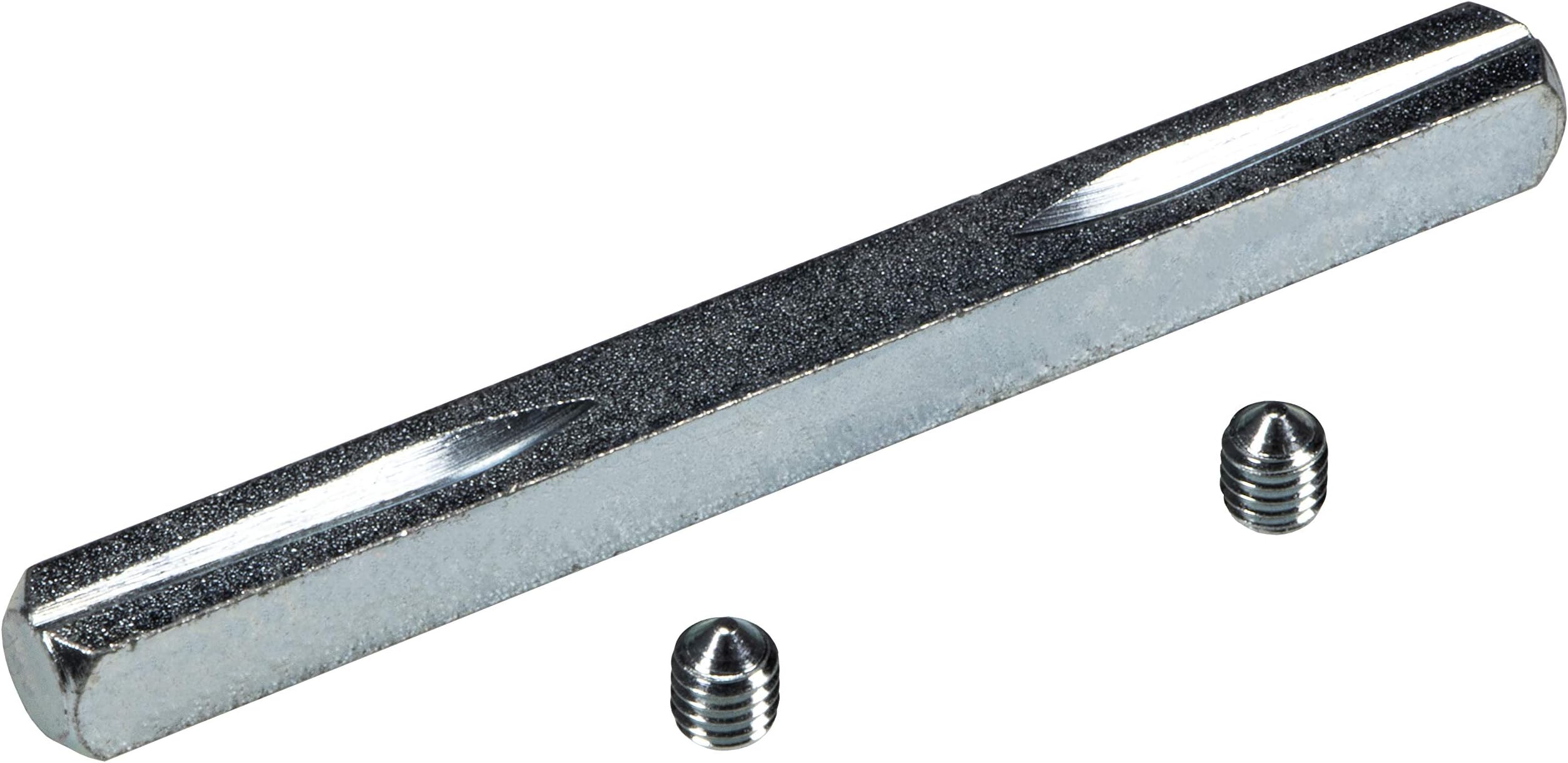 JUVA Handle pin iron square spindle 8 mm for handle sets and door handles - H10261 | square 8 x 95 mm | handle square made of hardened steel | 1 piece - slot pin for handle pair