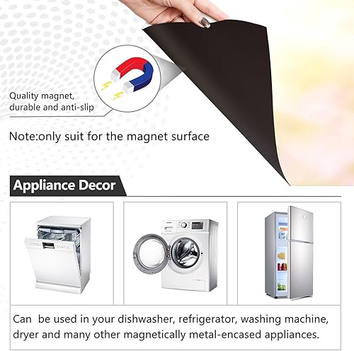 Miniatura 2 de Hermosa cubierta de lavavajillas Spring Meadow con imán frontal para lavavajillas, decoración magnética para lavavajillas, calcomanía para panel de