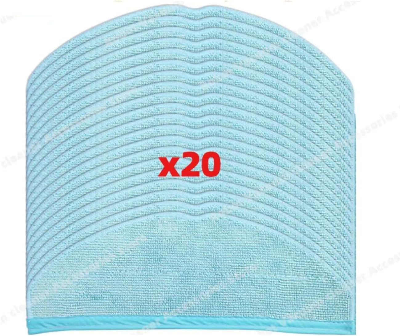 Parts Main Side Brush Hepa Filter Mop Cloth Accessories for Philips Homerun Serie 7000 XU7100/01 XU7100/02(20 Mops)