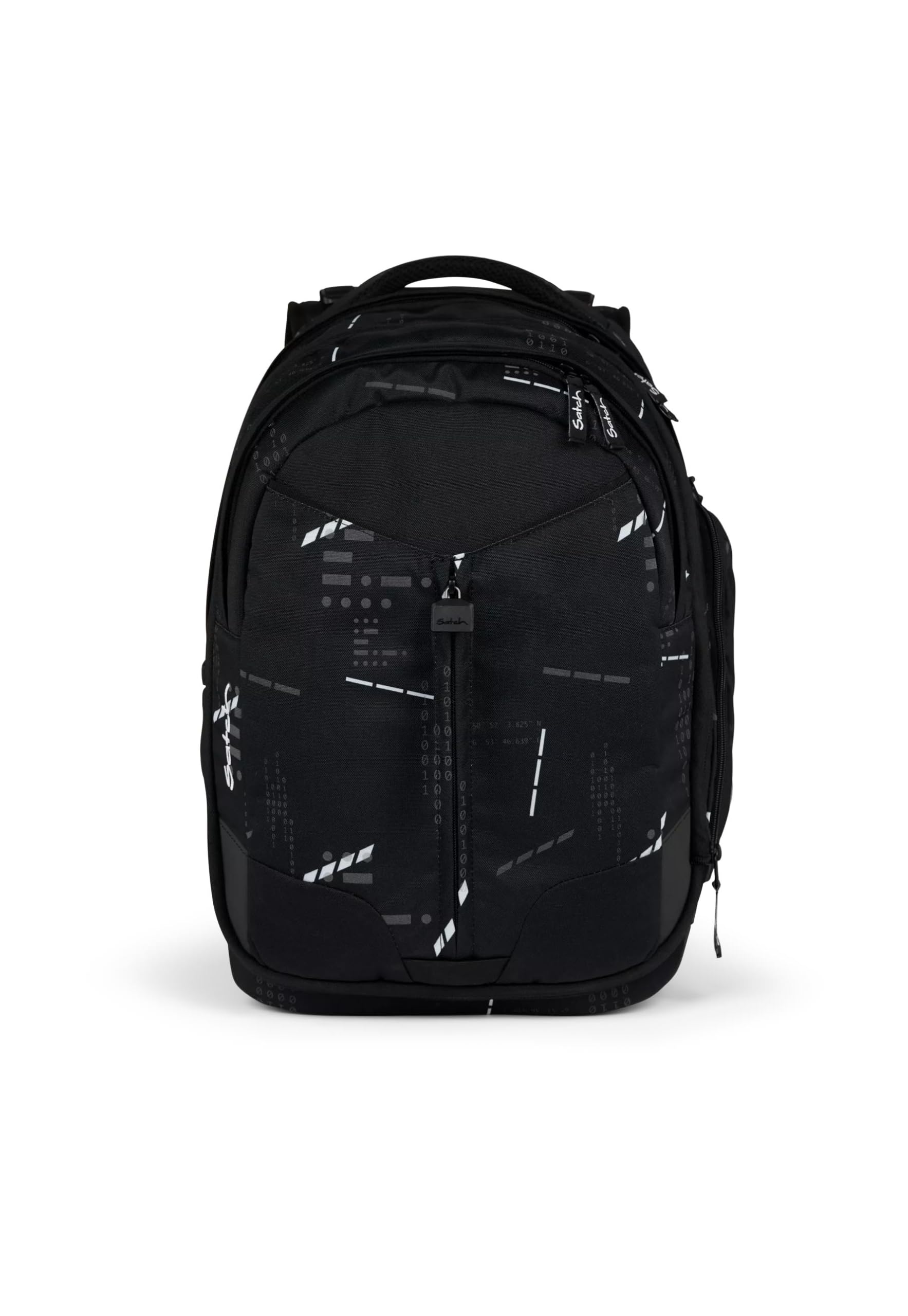 Satch Match Schulrucksack ab 5. Klasse, ergonomisch, erweiterbar auf 35 Liter, standfest, extra Fronttasche