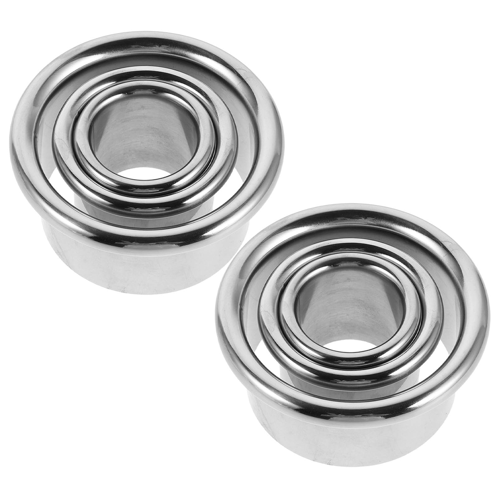 Toyvian Soporte para Secador de Pelo de Acero Inoxidable 6 Piezas Soporte Estable para Tubo de Viento y Diseño Compacto Adecuado para Salón y Almacenamiento de Accesorios