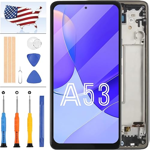 INCELL - Pantalla de repuesto para Samsung Galaxy A53 5G SM-A536U1 SM-A5360 SM-A5360 SM-A536B, pantalla LCD, pantalla táctil, digitalizador, kit de