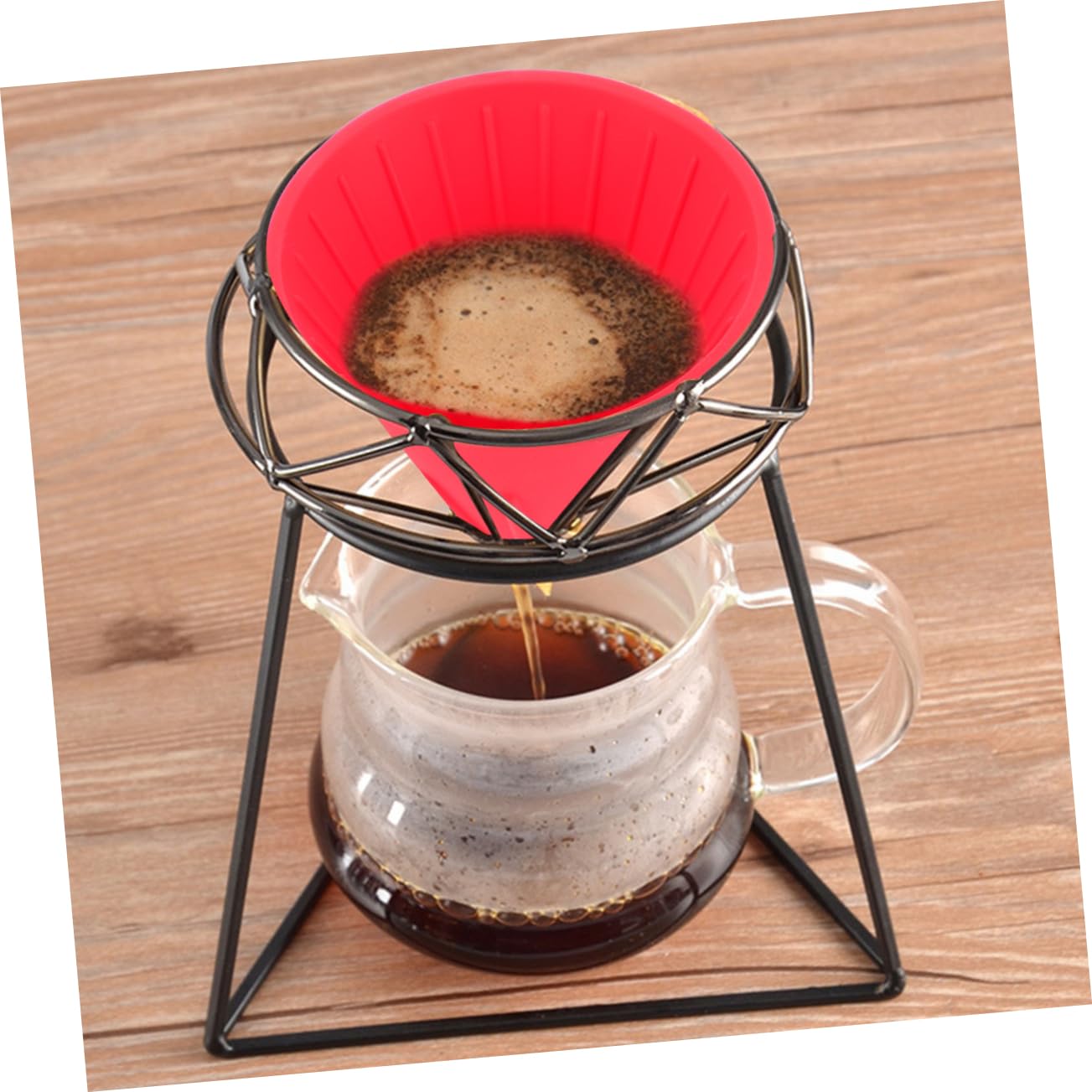 Jojofuny 2 Stück Wiederverwendbare Kaffeefilter Aus Feinem Mesh – Für Kaffeemaschinen & French Press, Langlebig, Einfach Zu Reinigen