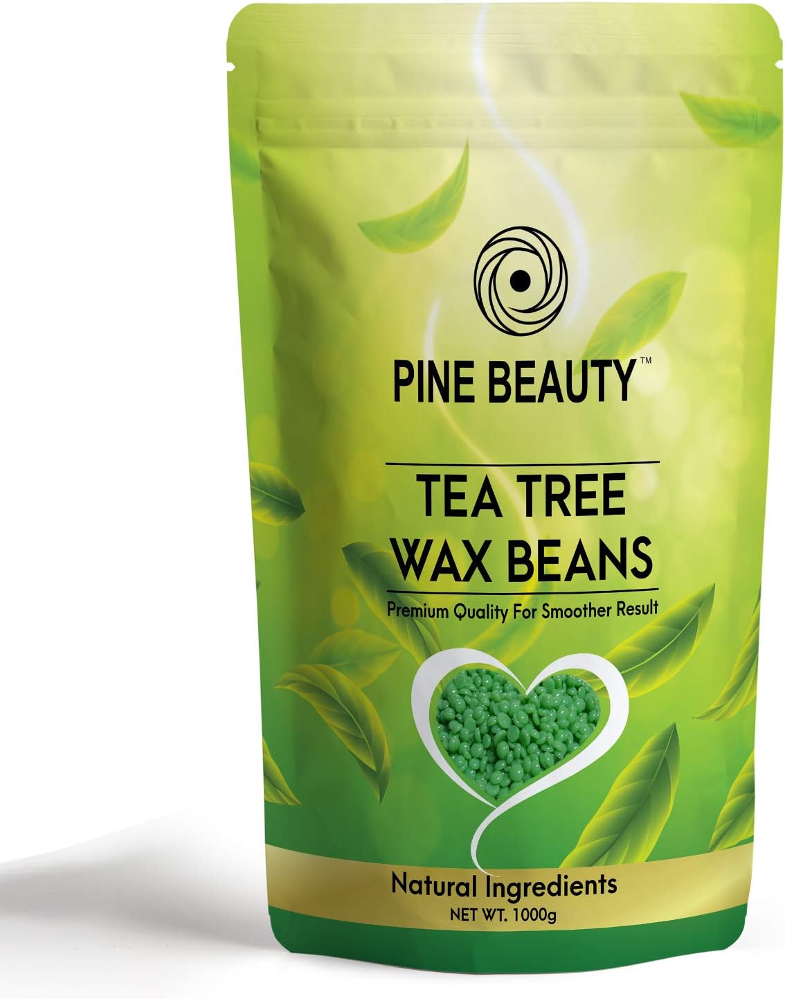Wax beans - Hard Wax Beans for Painless Hair Removal Wax Necessities Film Hard Wax Beads : Wax Refill, 2.2 Ounce Bag (Tea Tree)