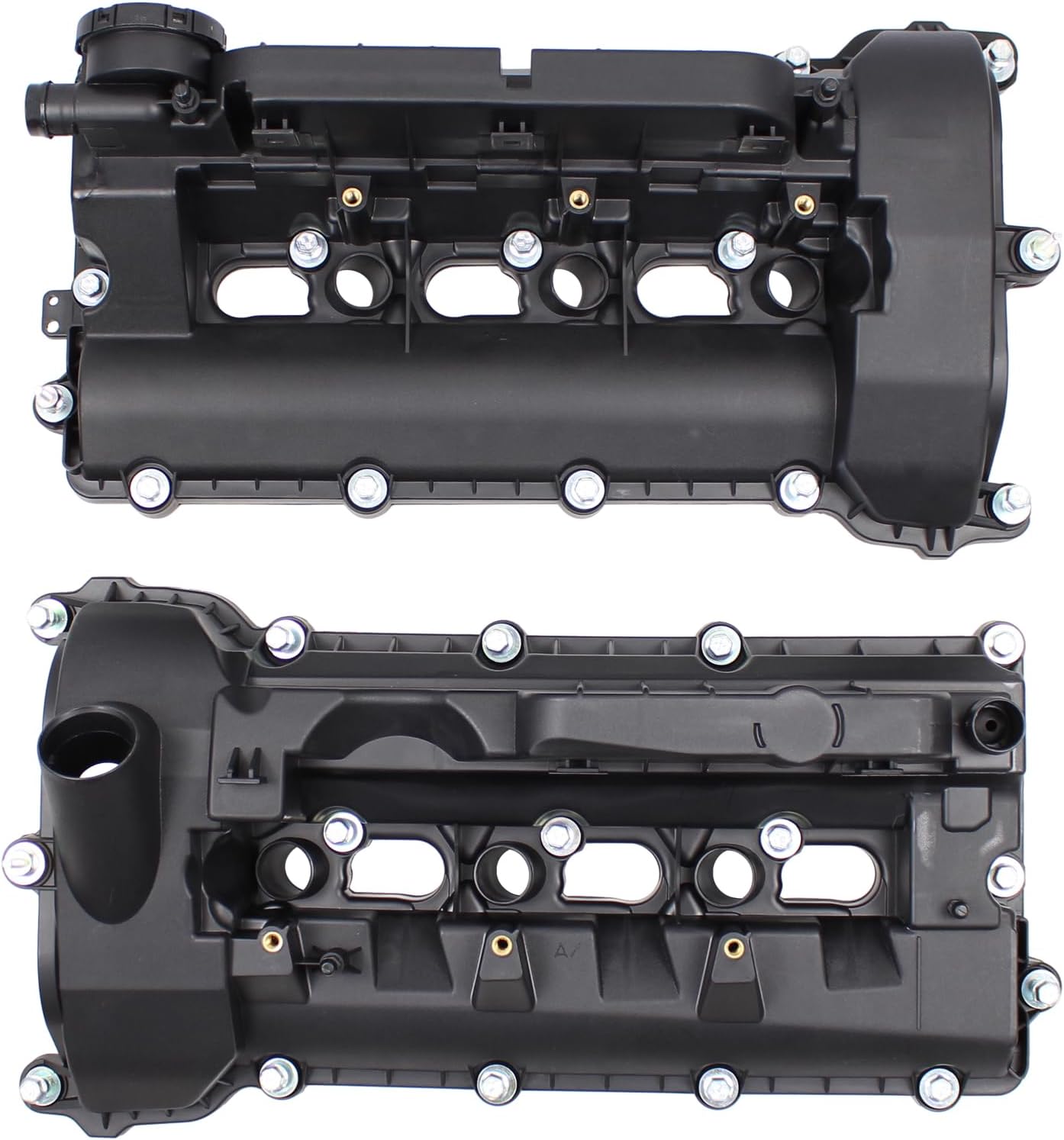 Left and Right Engine Valve Cover for Land Rover Discovery 2017-2020, Range Rover Velar 2018-2020, LR4 2015-2016 V6 3.0L