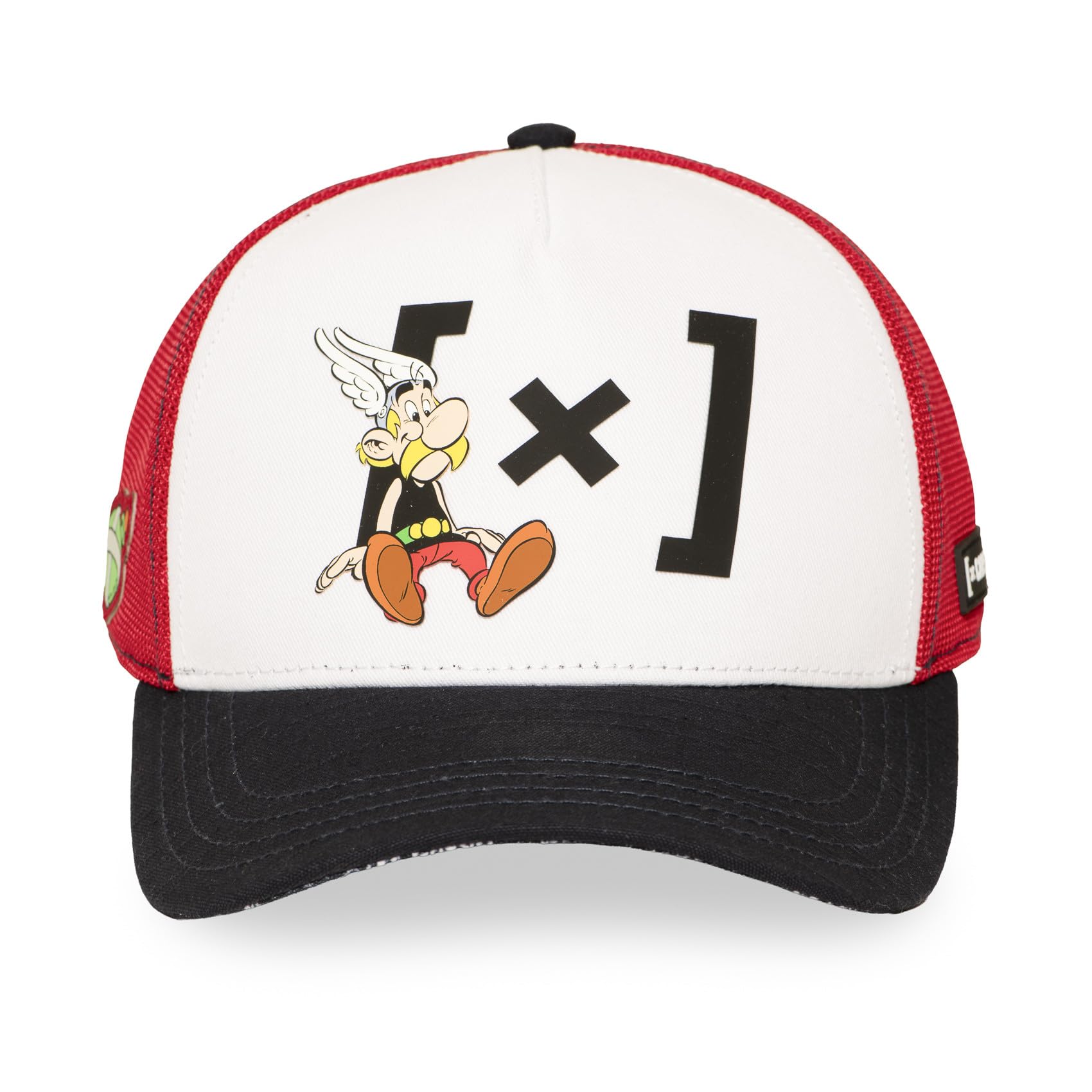 Capslab Kappe für Damen und Herren, Trucker-Kappe Asterix, verstellbar durch Snapback