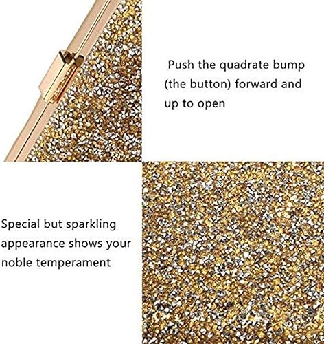 Miniatura 4 de Bolsos de mano de noche para mujer, bolso de mano de noche para fiesta, boda formal