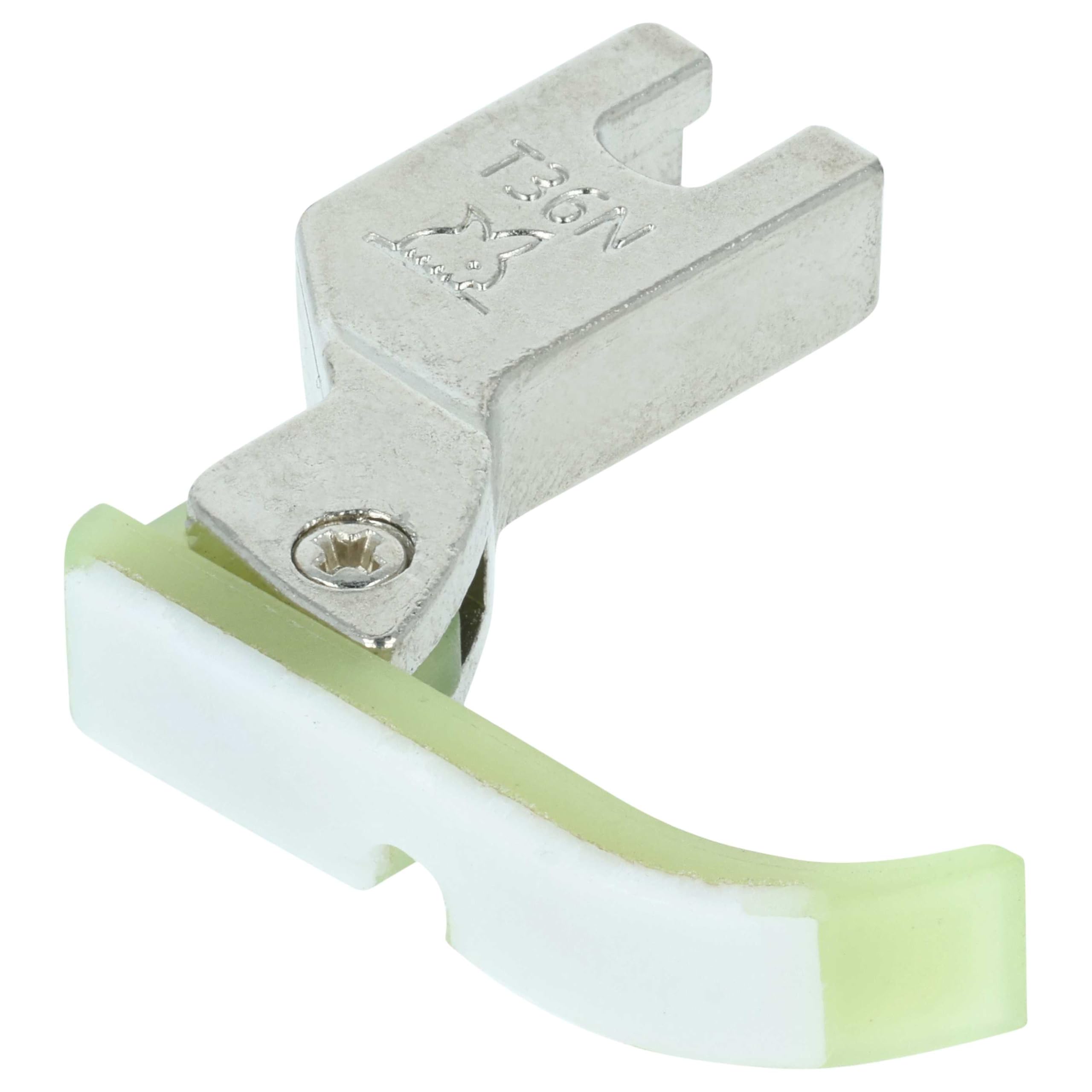 vhbw Zipper Foot T36N, Right compatible with Juki DDL-8700, TL98E, DDL-5600, DDL-5550, DDL-8500, DDL-8300 Industrial Sewing Machine