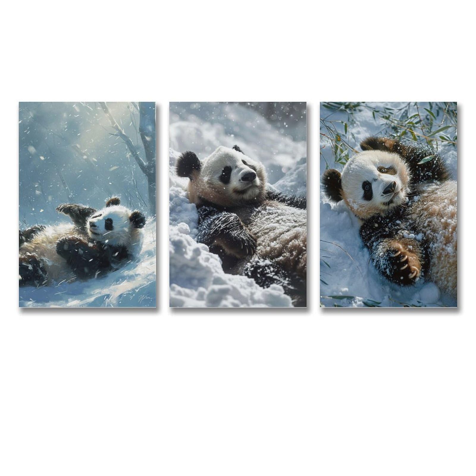 「予感」｜絵画 原画 抽象画 動物画 パンダの絵 イラスト アート 予感」｜絵画 原画 抽象画 動物画 パンダの絵 イラスト アート