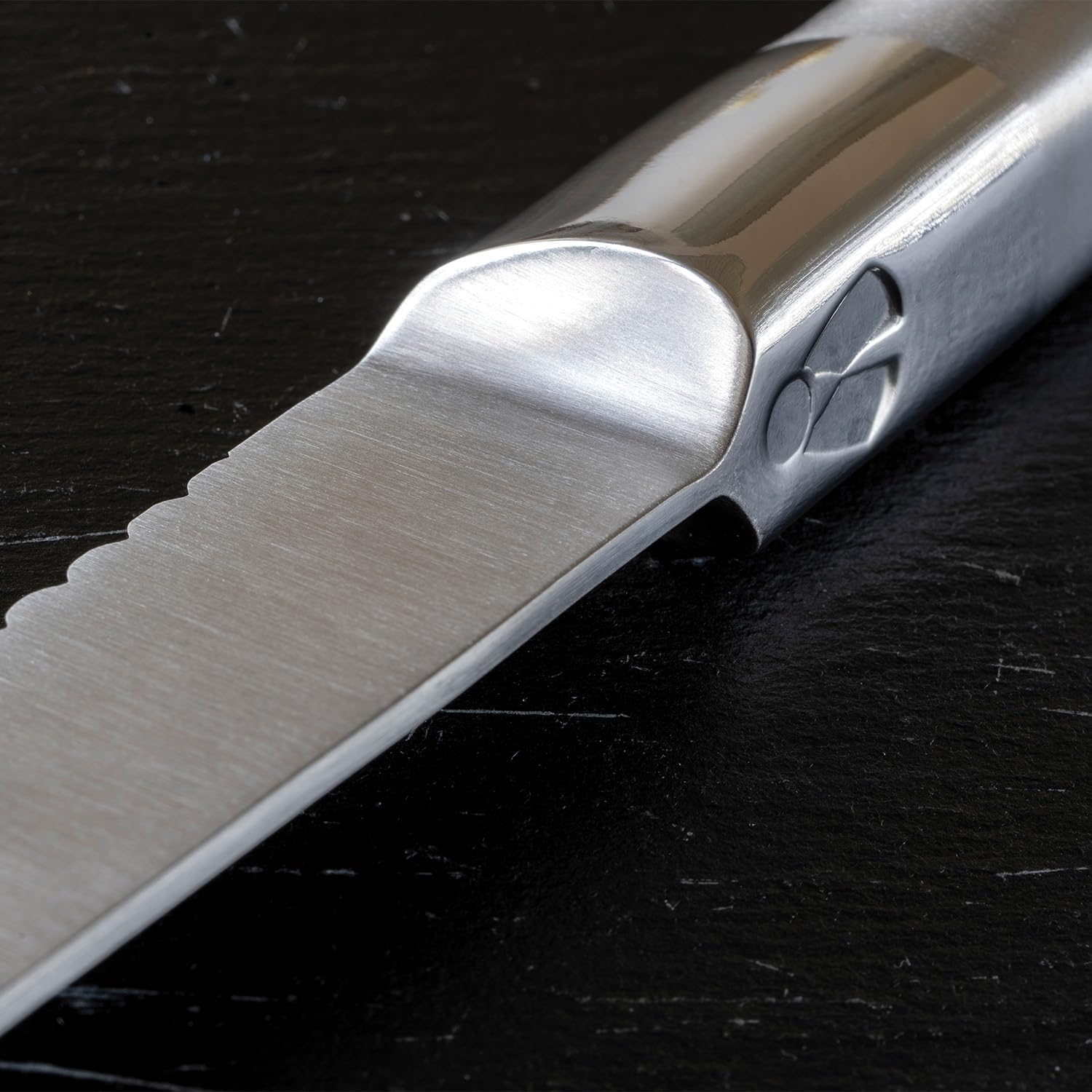 Set di coltelli Laguiole Heritage - Set di coltelli da cucina da 5 pezzi in acciaio inox con manico in legno - Coltelli da cucina di alta qualità dal design elegante - Qualità francese