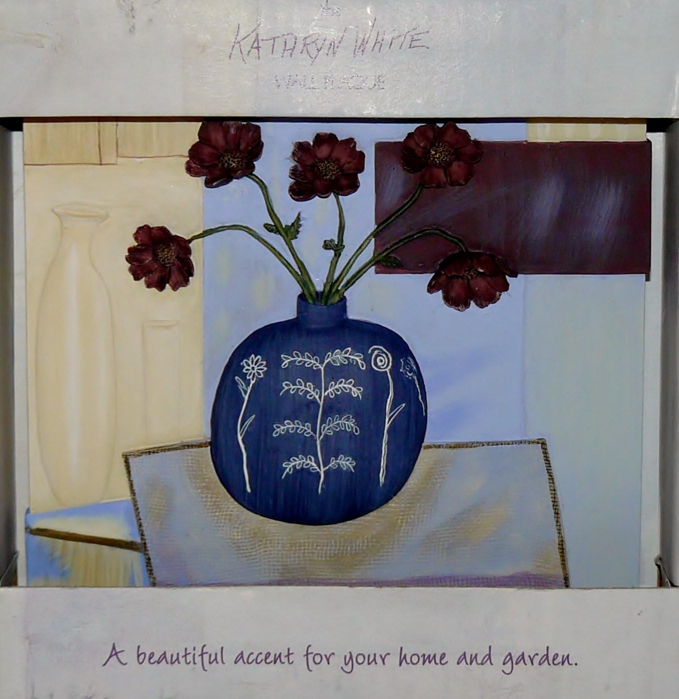 Kathryn White Wall Plaque Set of 4 Different Plaques A